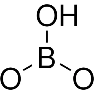 boric acid chemical structure
